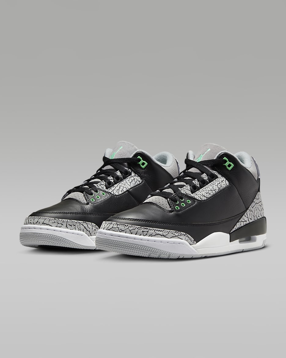 NIKE 3 Green Glow